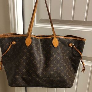 LV Neverfull GM monogrammed